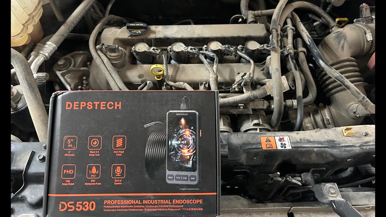 200k miles on this Ford Escape and Depstech Endoscope Review