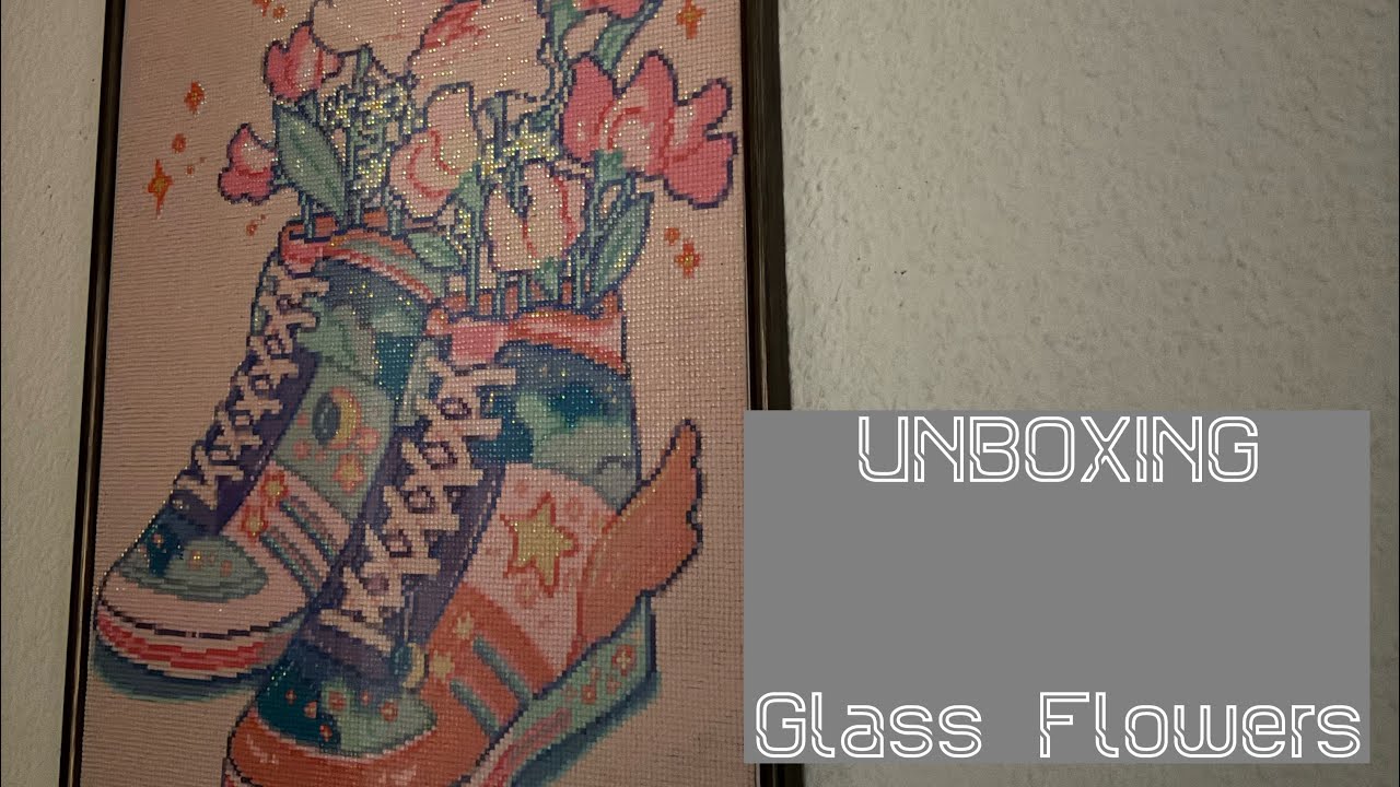 UNBOXING Glass Flowers by Hiroko von carat.art #lenisveas_diamonds