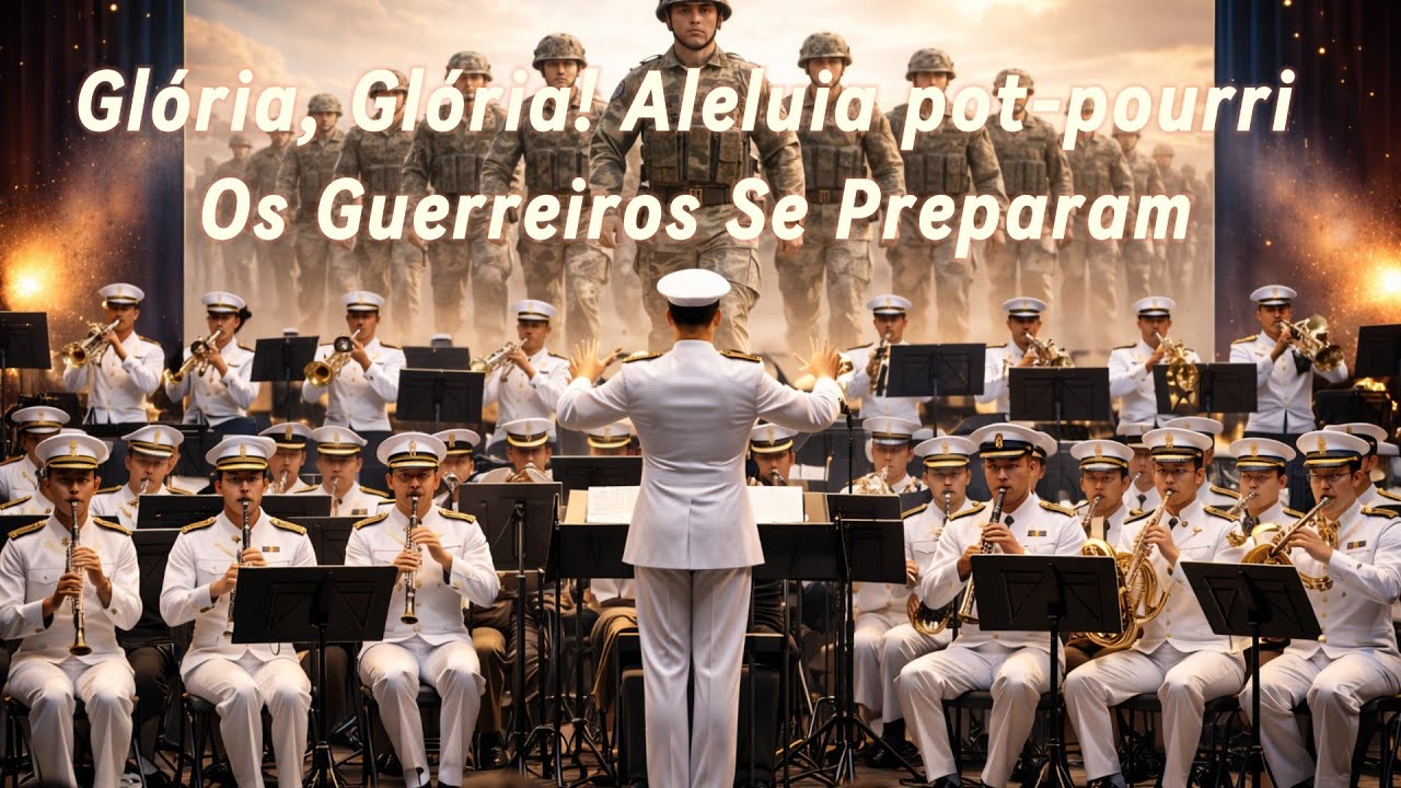 Glória, Glória! Aleluia (pot-pourri- - Os Guerreiros Se Preparam (212 Harpa Cristã)