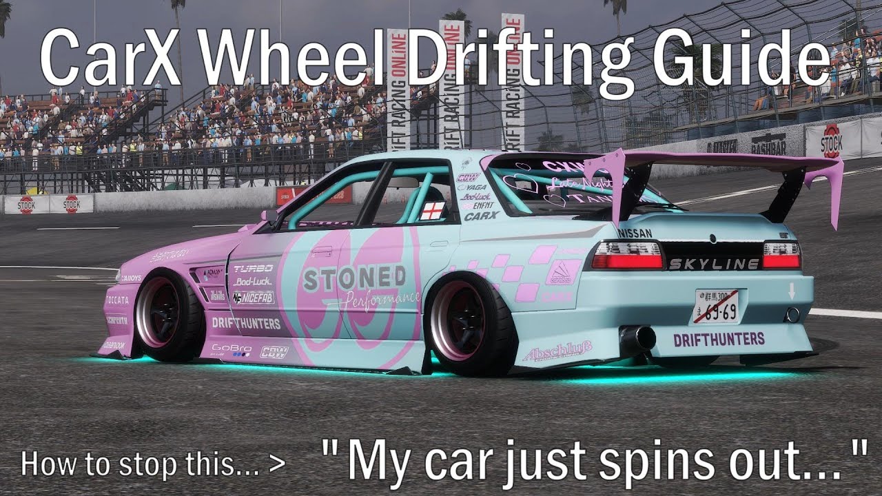 Ultimate CarX Wheel Drifting - How to get started - Drift initiation & Other skills guide