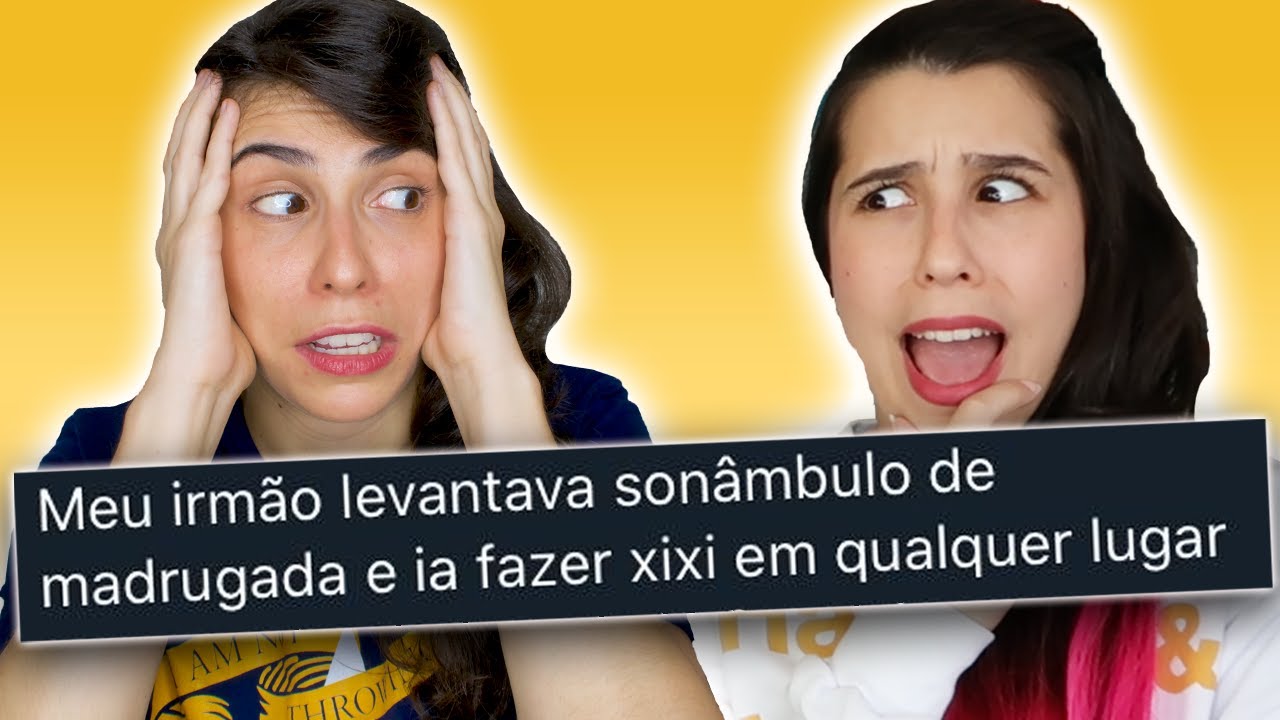 PERIGO! - As Histórias de Vocês DORMINDO!