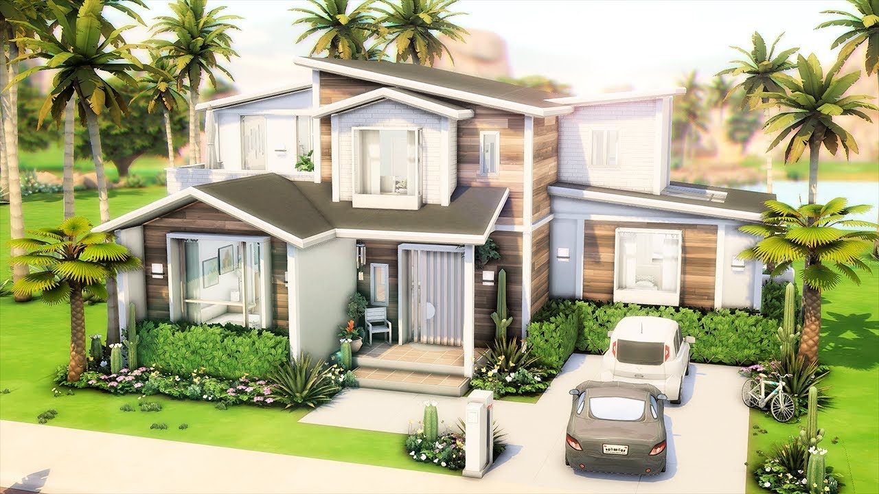 Oasis Springs Family House 👪 // The Sims 4: Speed Build // No CC