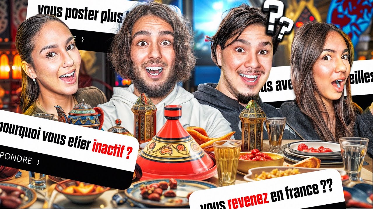 Mon frère se prend un pressing pendant le repas du Ftour ! (MDR)