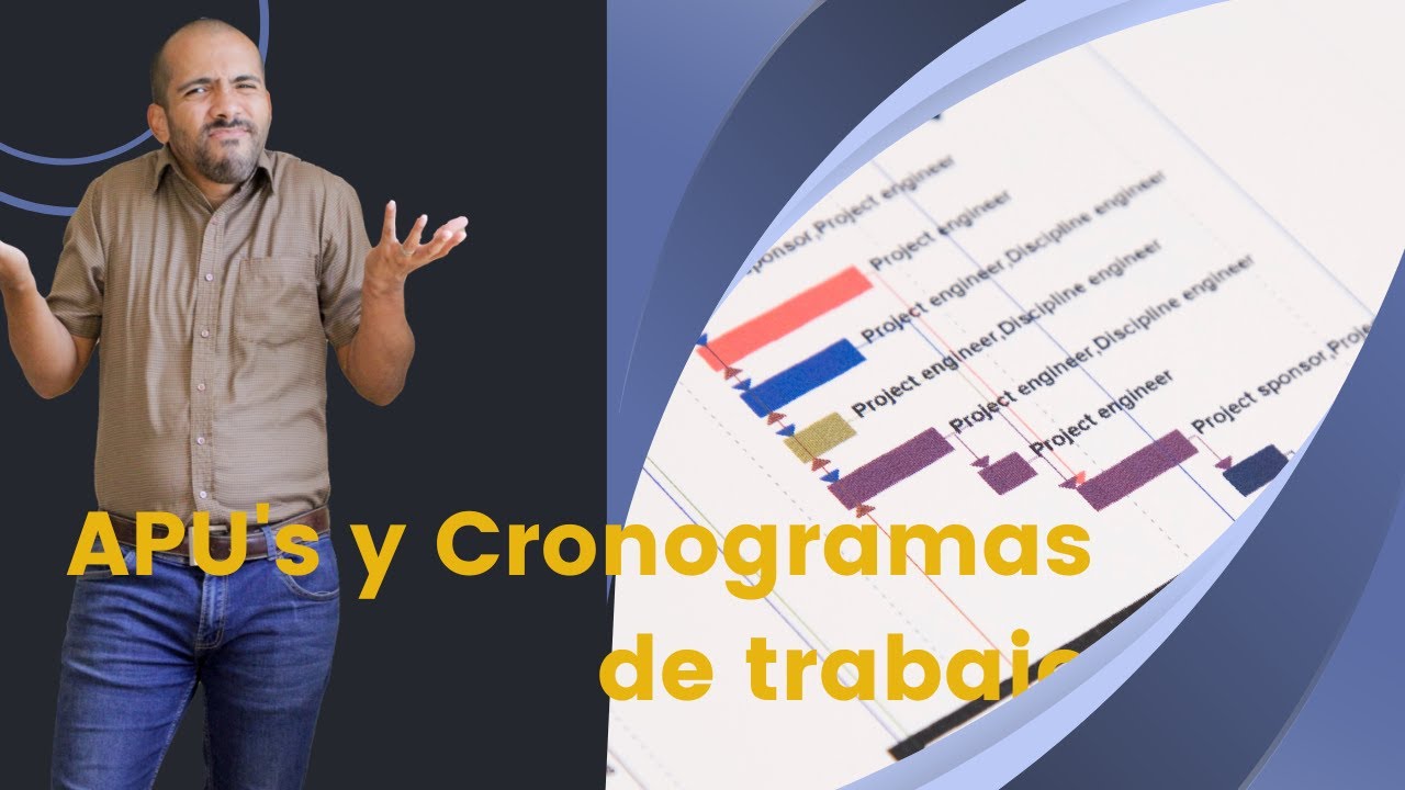 LA VERDAD SOBRE: Recursos de los APU en los Cronogramas de Trabajo y mas!
