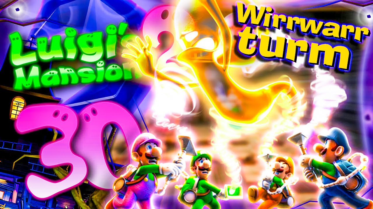 🔴 LUIGI'S MANSION 2 HD 👻 #30: Wirrwarrturm Multiplayer [ENDE]