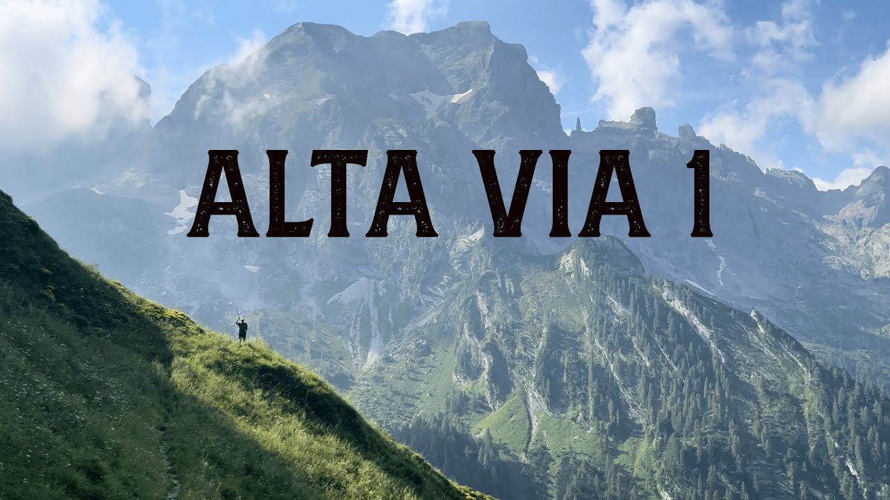 Hiking the Alta Via 1