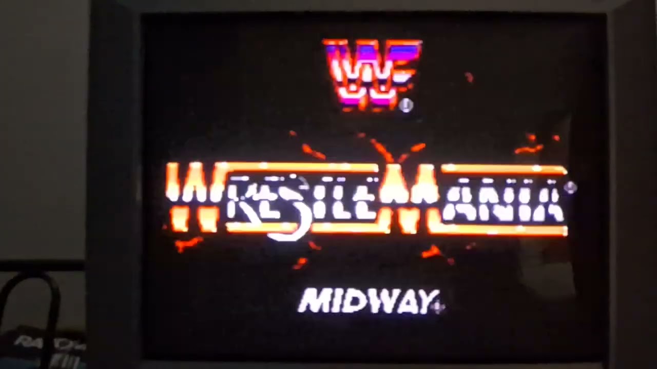 Wrestlemania the arcade game sega 32x 