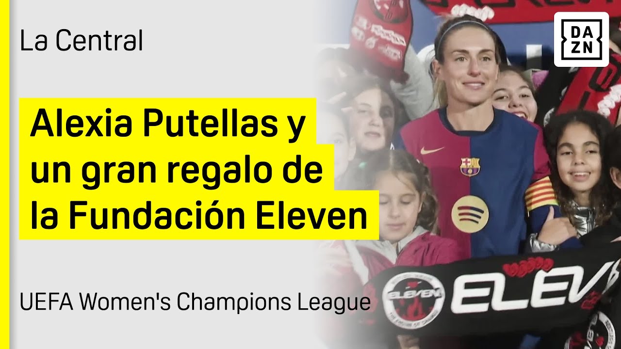 Alexia Putellas y la emocionante sorpresa de la Fundación Eleven en el FC Barcelona vs St. Pölten