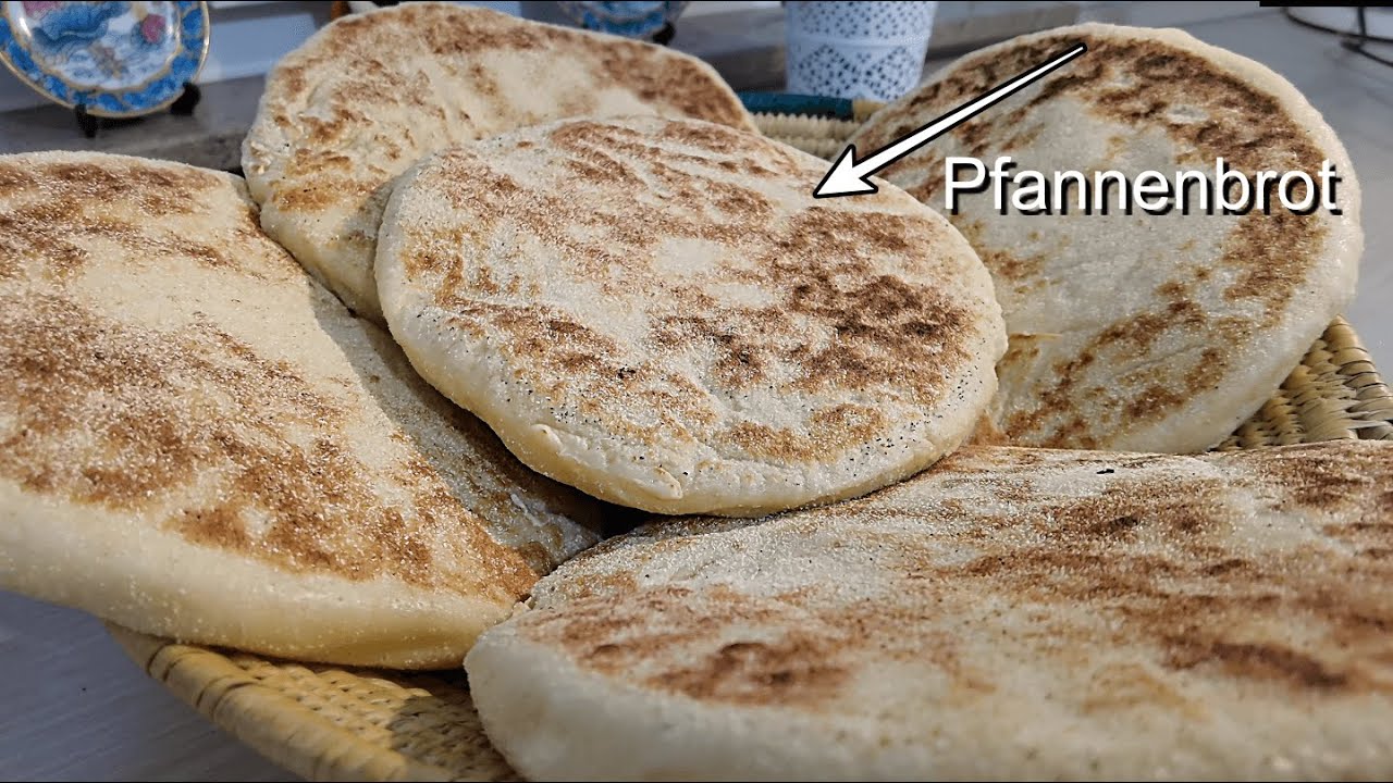 Wie macht man Pfannenbrot? original marokkanische Batbout - Matlou Rezept