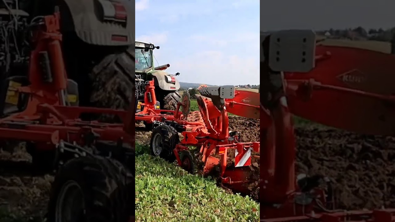 Orka - Fendt 930 Vario & Kuhn Vari Master L on land 6. #shorts