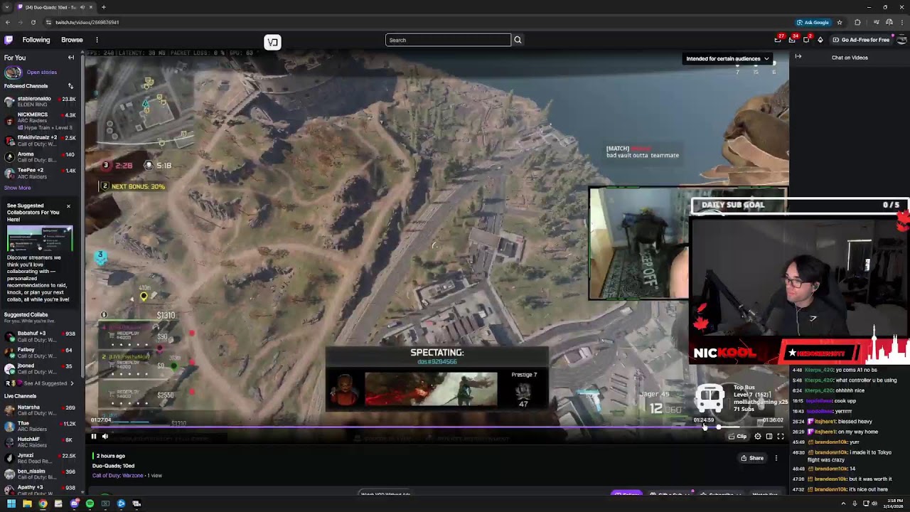 #1 KBM WARZONE | WSOW SOLO YOLO CHAMP | 2X TWITCH RIVALS CHAMP