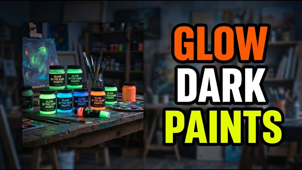 TOP 5 Best Glow In The Dark Paints 2026