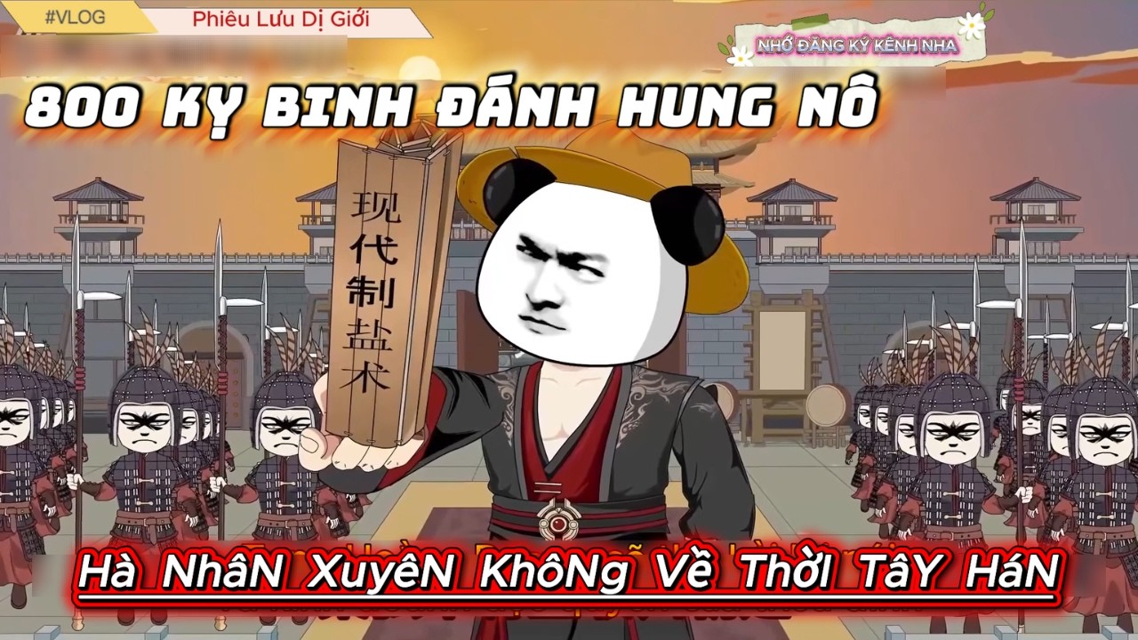 Hoắc Khứ Bệnh Chỉ 800 Kỵ Binh Bắt Sống Tổ Tông Hung Nô | Phiêu Lưu Dị Giới