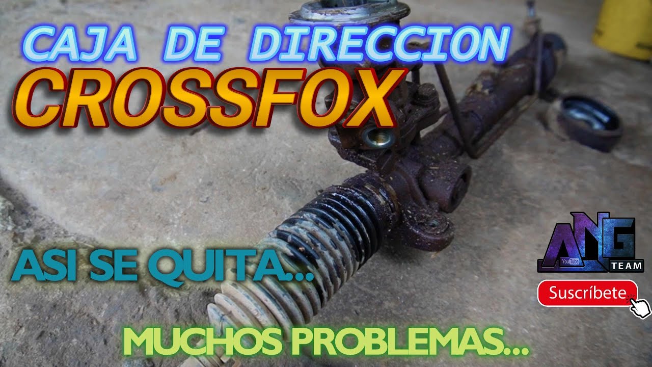 PROBLEMAS en CAJA de DIRECCION HIDRAULICA de una CROSSFOX. Como quitar caja de dirección crossfox?