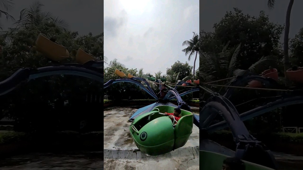Octopus ride at MGM dizzee world chennai  #amusementpark #chennai #fun #ride #enjoy