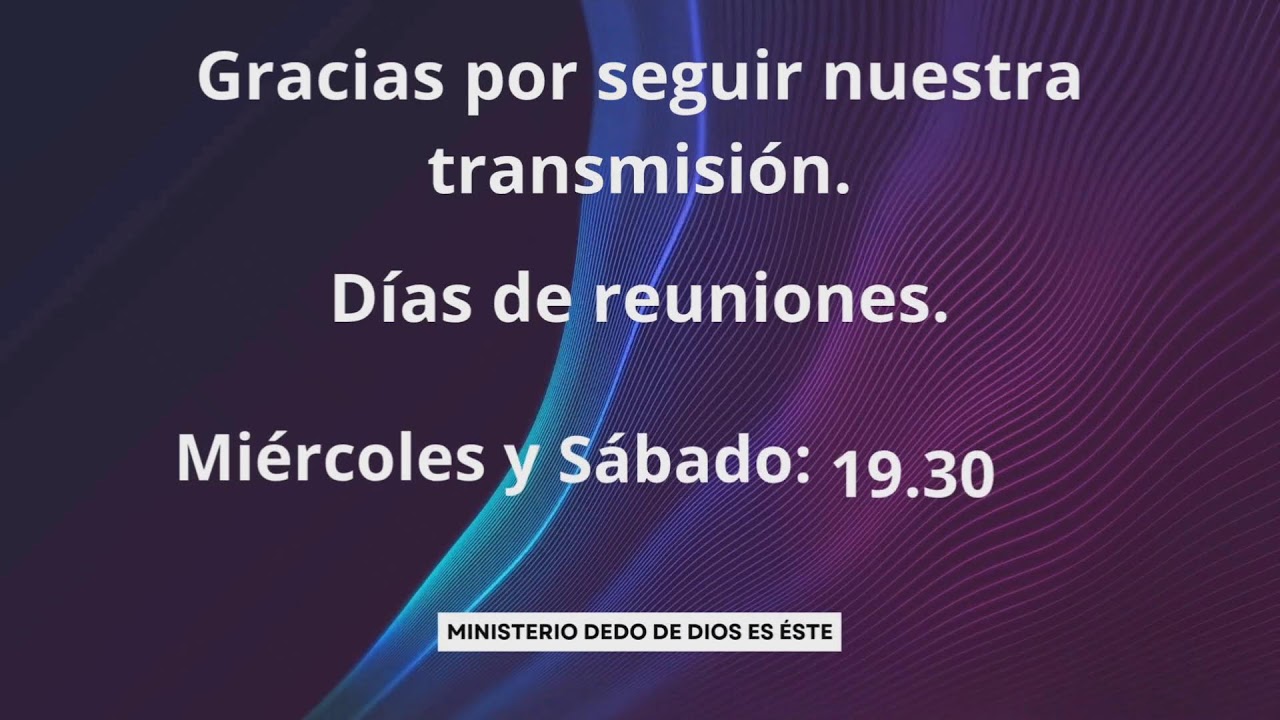 Convocatoria Iglesia Central - Domingo 8 de Marzo de 2026