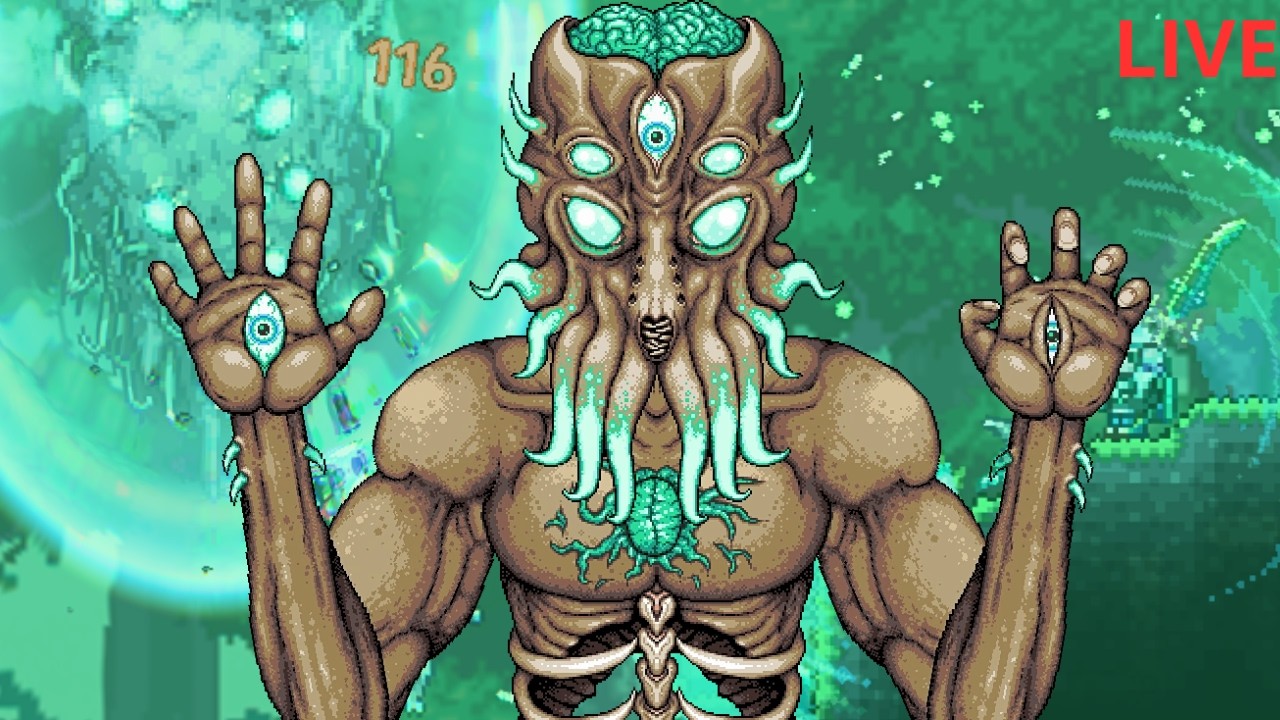 Entrando no HARDMODE HOJE : )  Terraria