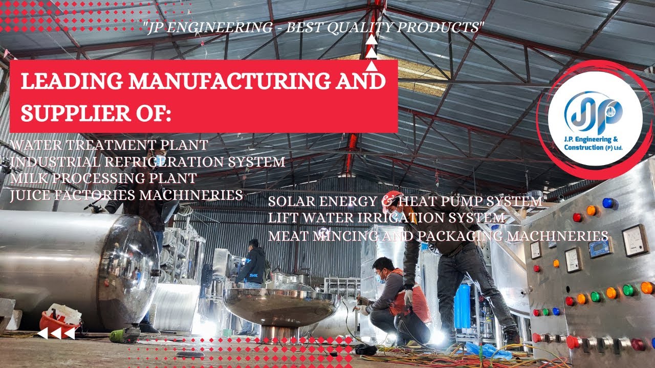 Discover How JP Engineering Produces Top-Quality Equipment and Machinery in workshop