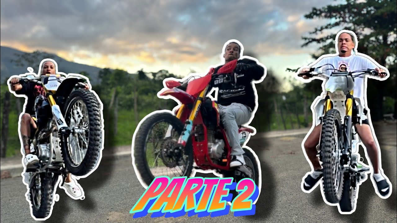 CALIBRANDO (WHEELIE) CON @Adrianvideos  y @FlakitohVideo 🏍️🏁