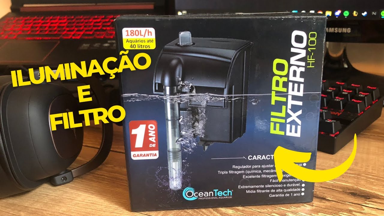 Unboxing Filtro HF-100 Ocean Tech (180L/H)