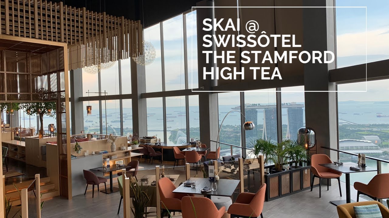SKAI High Tea Swissôtel The Stamford Afternoon Tea Vlog Nov 2020 #View #Shorts #Sweets #Coffee
