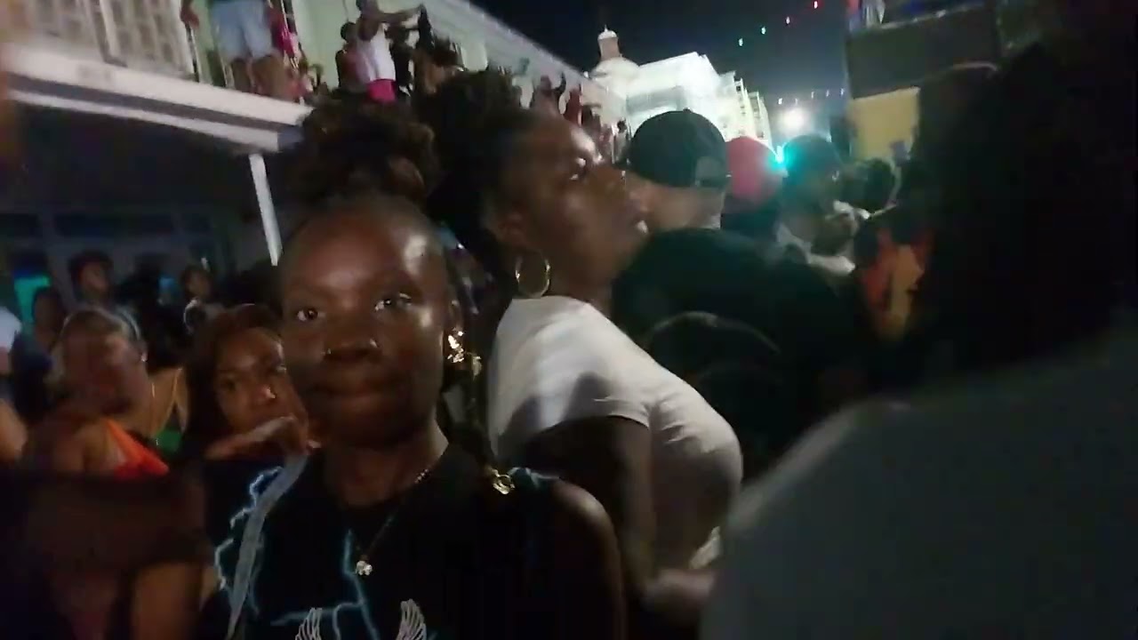 Nu vybes band performing SugarMas 54, Parade day 2, St.Kitts Last Lap