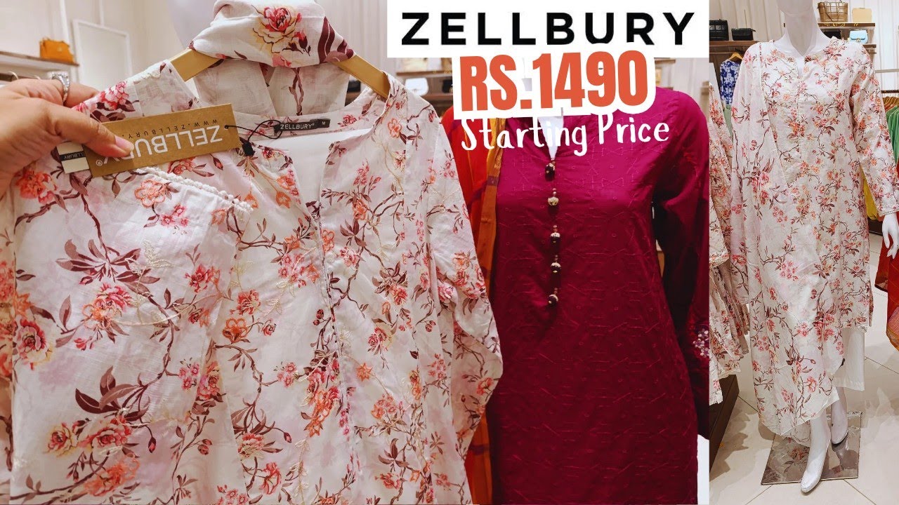Zellbury New Collection 2025 😱♥️ Beautiful New Prints in 1490 Only 📣😍 #azadisale