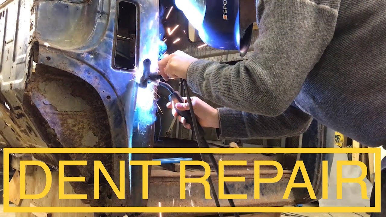 Dent Repair, 1950 Chevy Cab