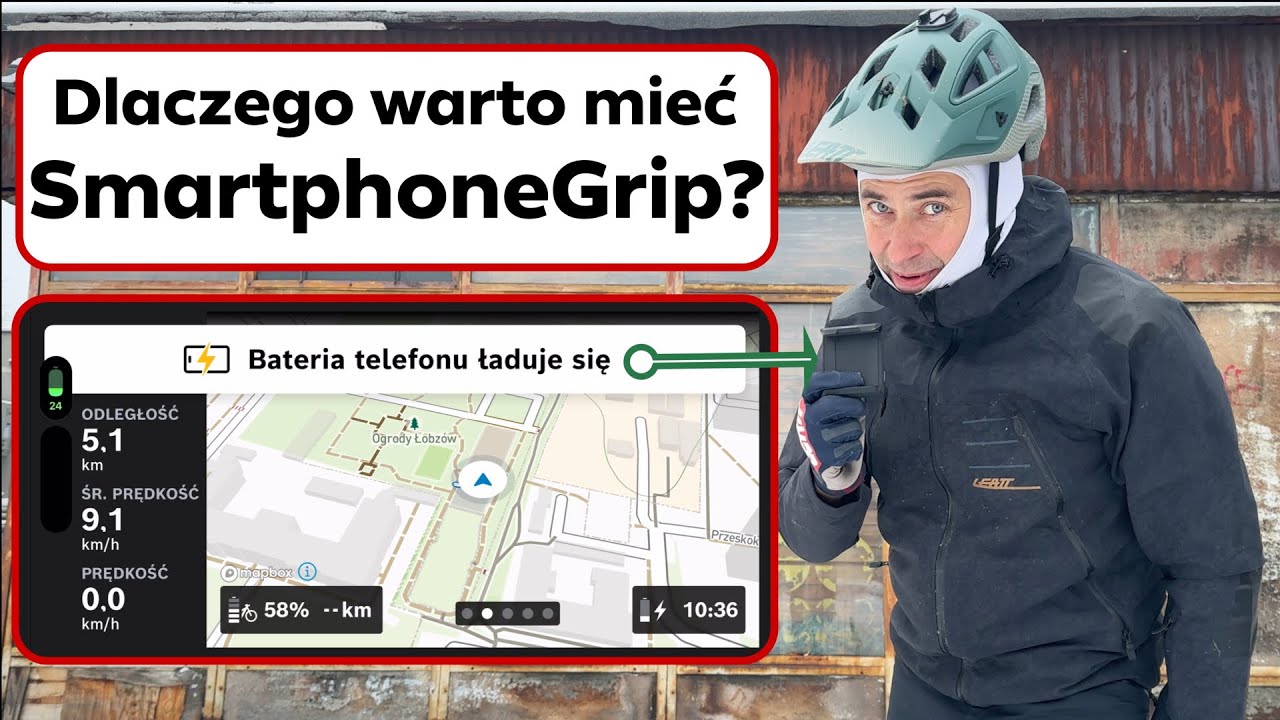 Dlaczego warto mieć SmartphoneGrip? Kiox 500 Purion 200 Pivot Shuttle Mini Remote Bosch drebike