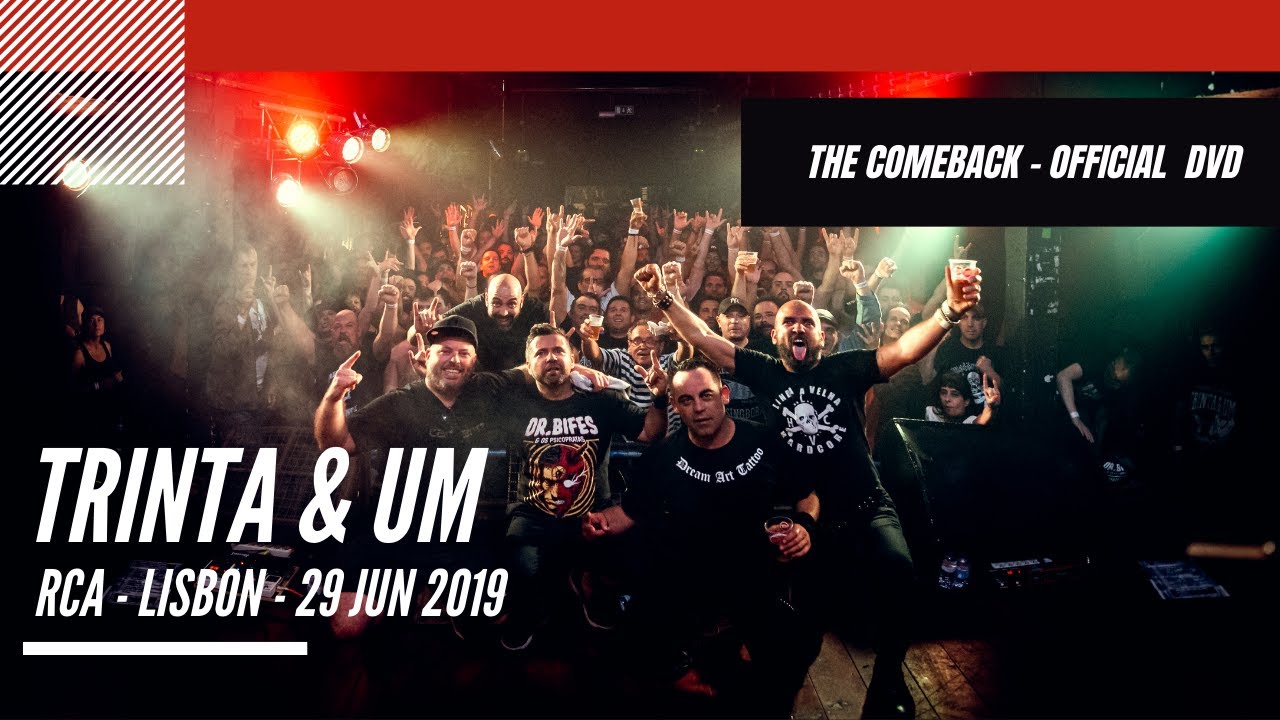 Trinta & Um (31) Dvd-Concerto de Regresso  (Jun 2019)