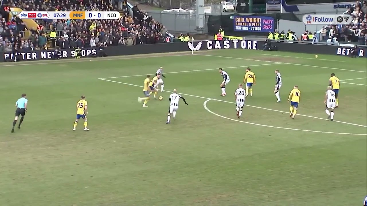 Davis Keillor-Dunn scores against Notts County