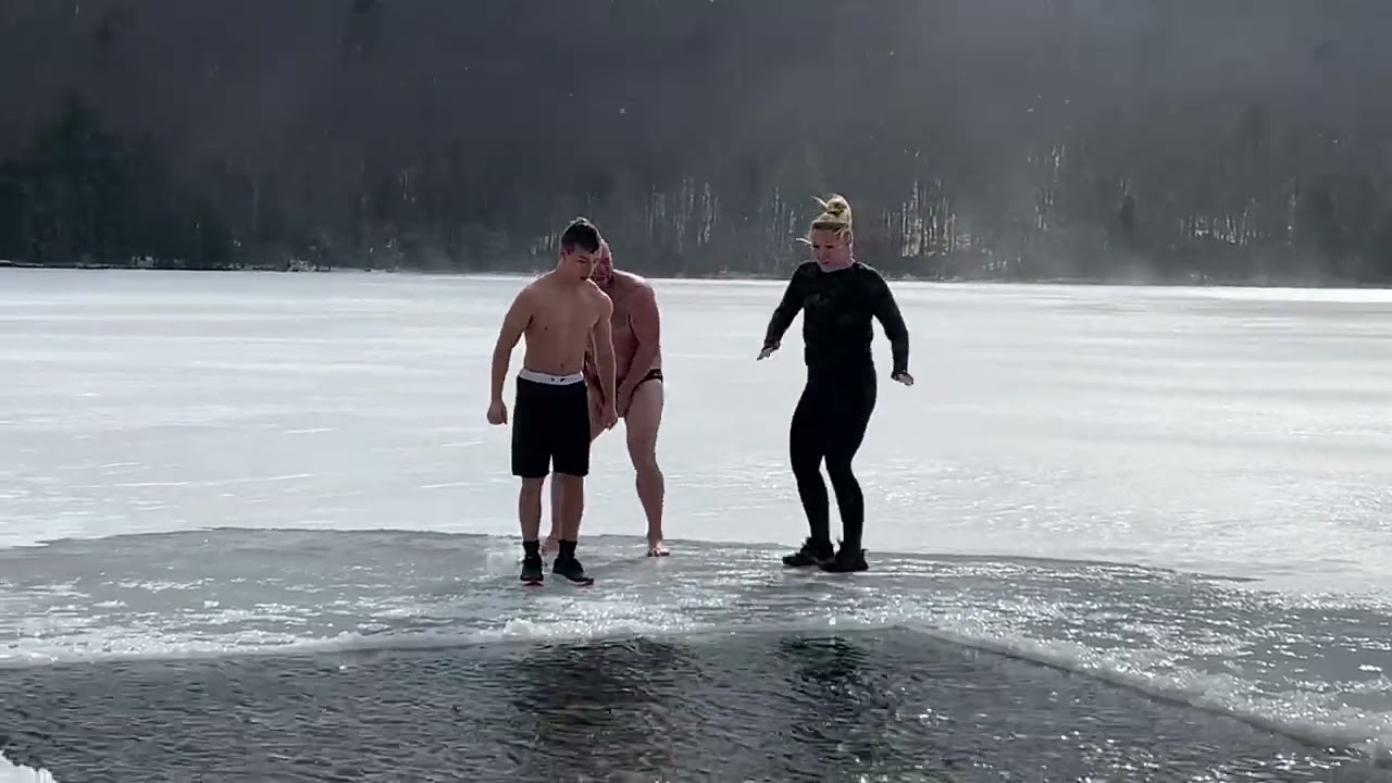 Polar Plunge at Mauch Chunk Lake