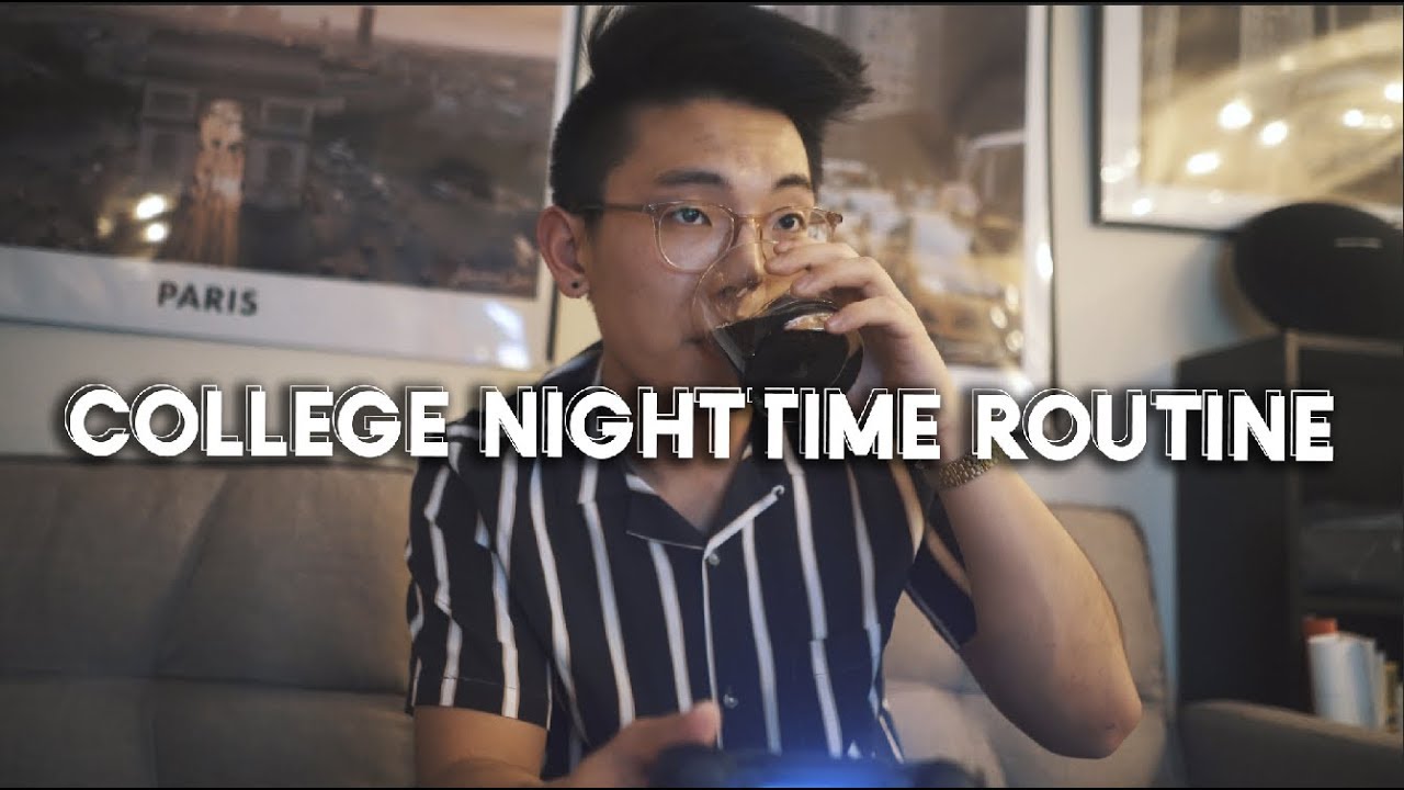 College Night Time Routine – Get Ready With Me!