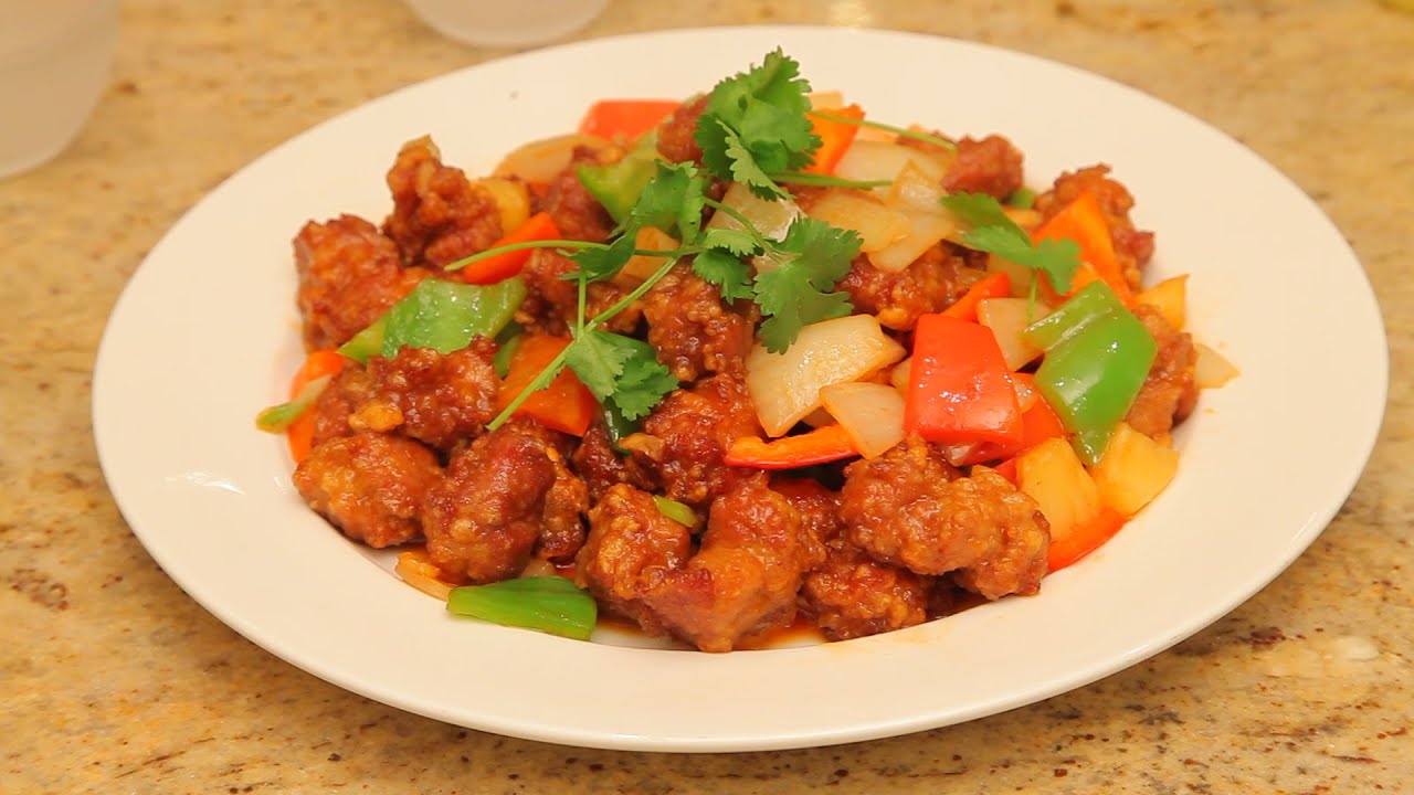 SWEET AND SOUR PORK
