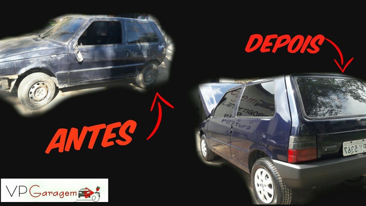 Reforma Fiat Uno 97 ( Antes e Depois)