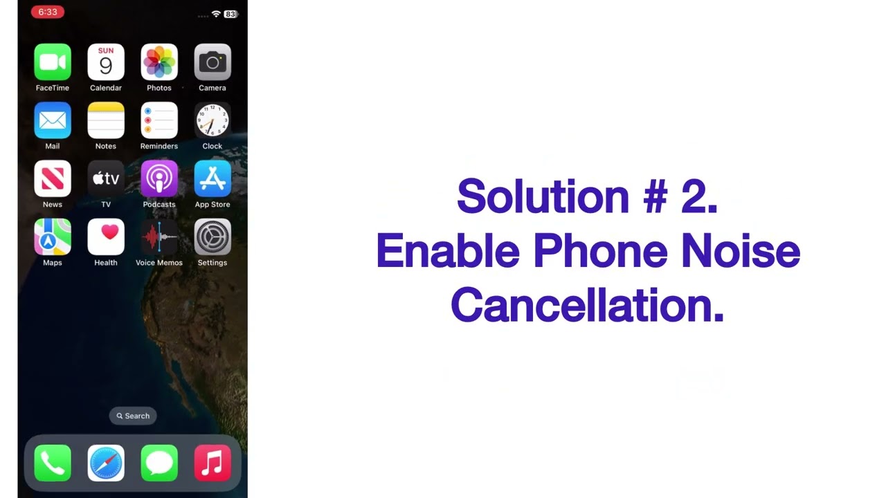 How to Remove Background Noise in iPhone Call