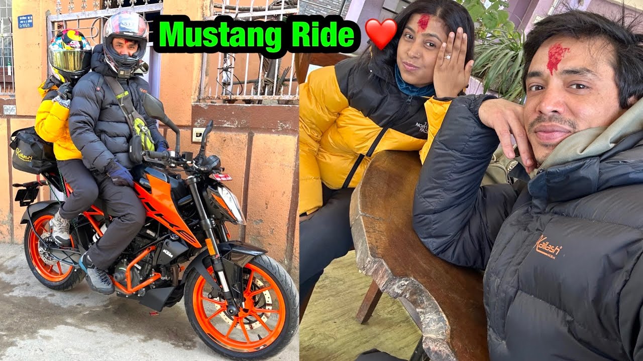 Our First Long Ride - Mustang 😍
