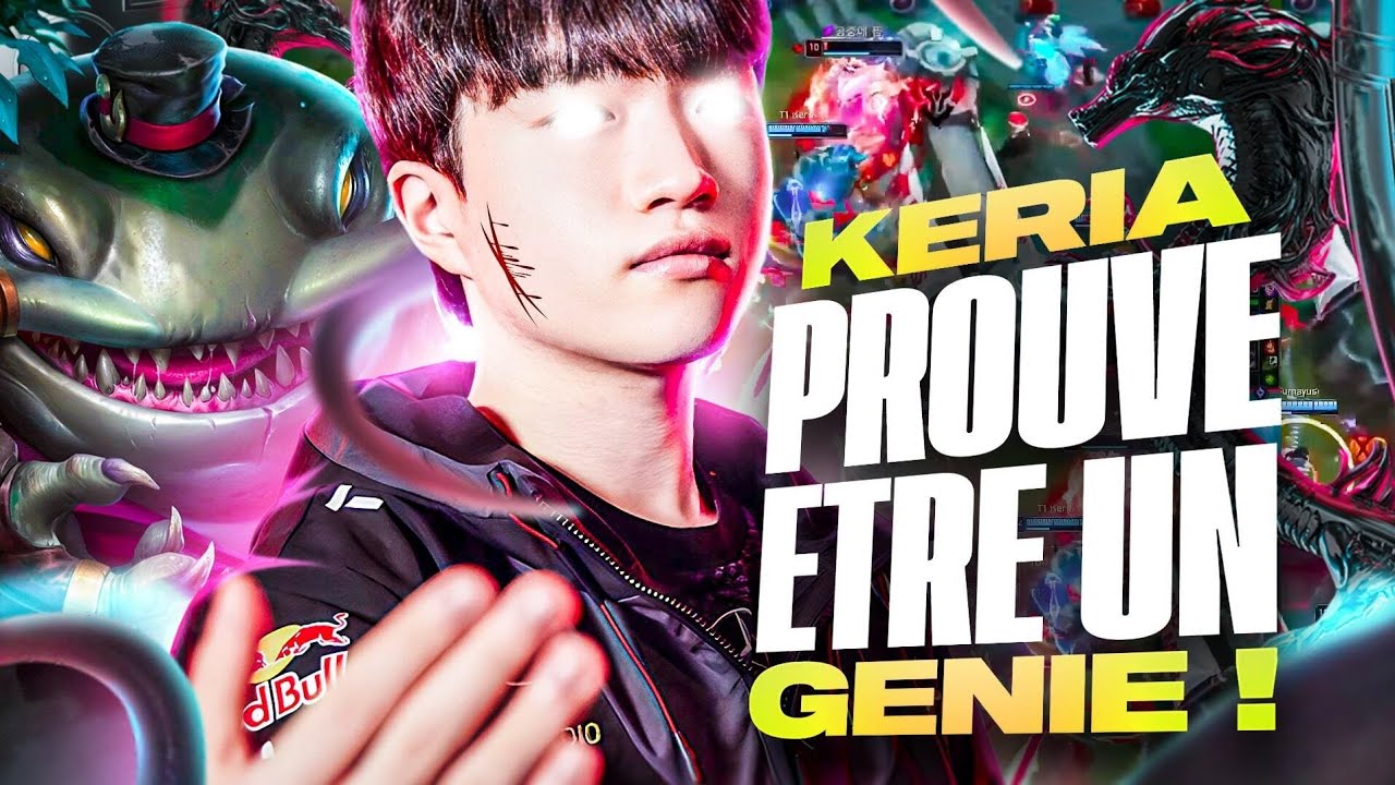 KERIA PROUVE ÊTRE UN GENIE SUR CES MOVES ! (T1 vs KDF #2)
