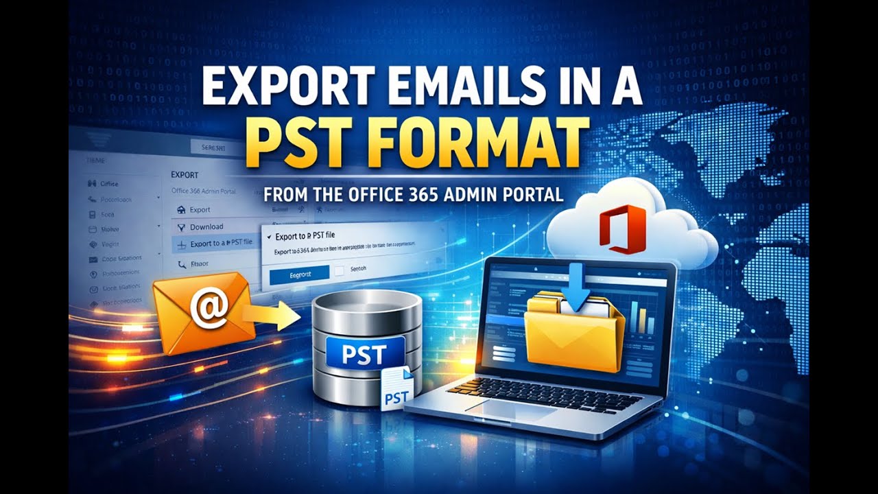 How to Export Emails in a PST Format From the Office 365 Admin Portal