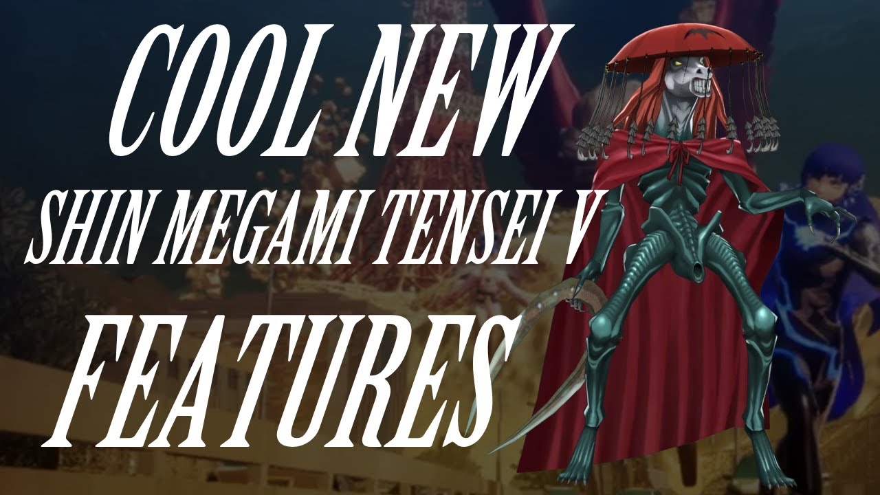 Cool Shin Megami Tensei V Features from the Demon Trailers
