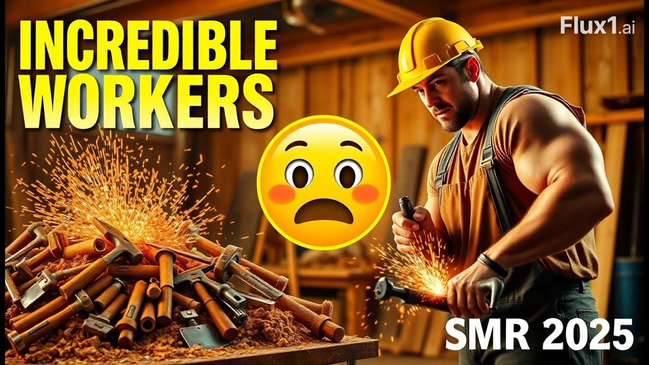 VIDÉOS SATISFAISANTES OUVRIERS 2025 : OUVRAGES INCROYABLES QUE T'AS JAMAIS VUS ! 😱👷‍♂️ASMR Bricolage