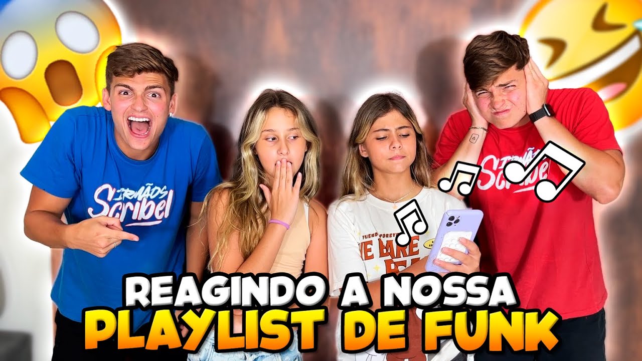 REAGINDO A NOSSA PLAYLIST DE FUNK • Irmãs Mau •