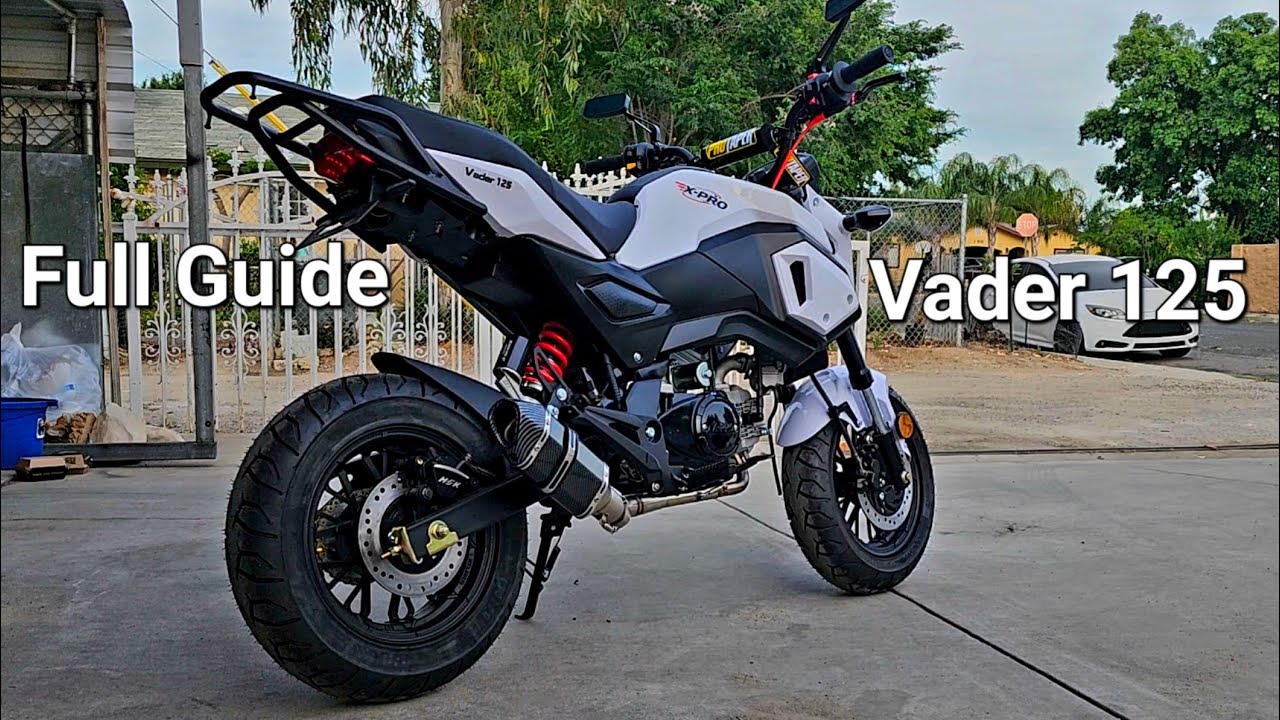 Vader 125 Full Guide To Make Reliable (Grom Clone)