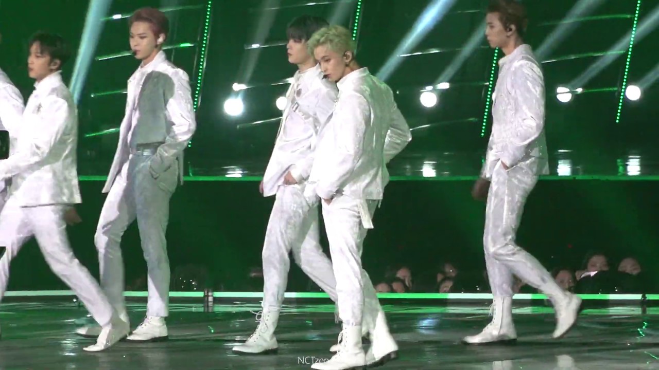 [4K] 191225 가요대전 _ Superhuman _ NCT NCT127 마크 MARK 직캠