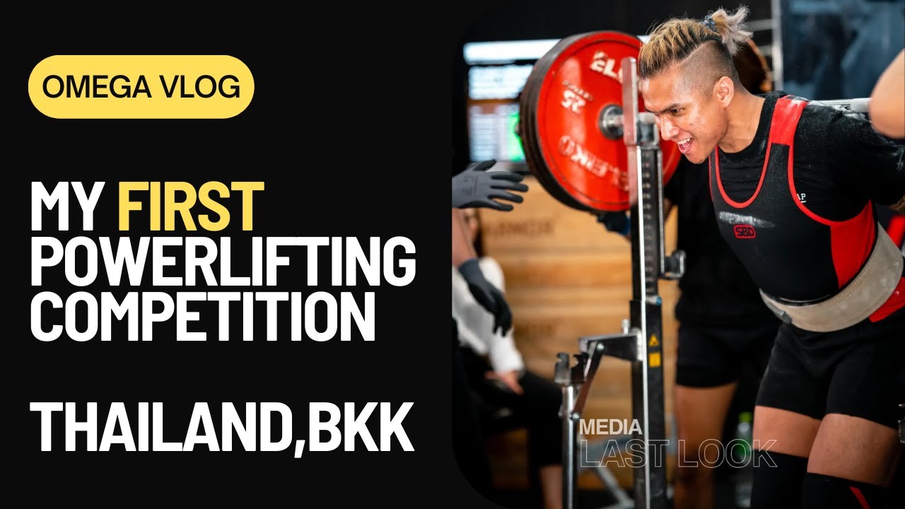 My 1st Powerlifting Competition at Bangkok Thailand
