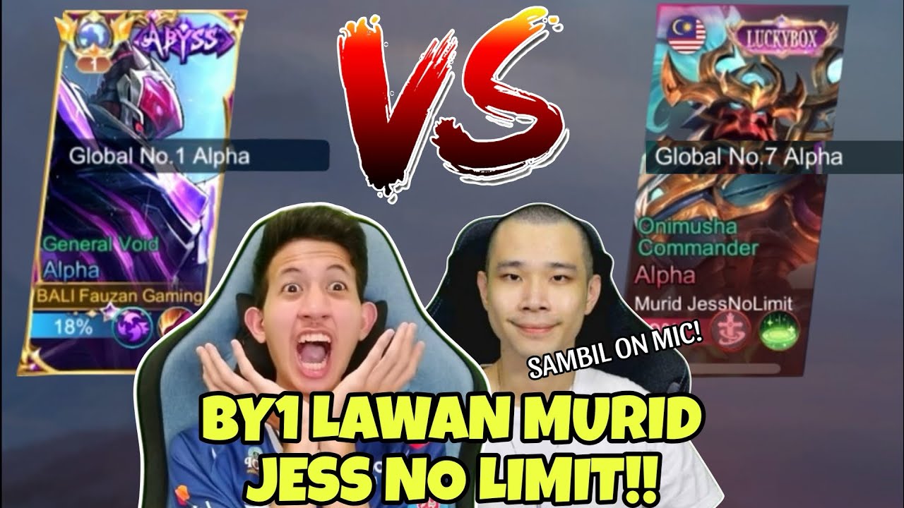 BY1 TERSERU!! ALPHA FAUZAN VS ALPHA MURID JESS NO LIMIT! SAMBIL ON MIC CUY!