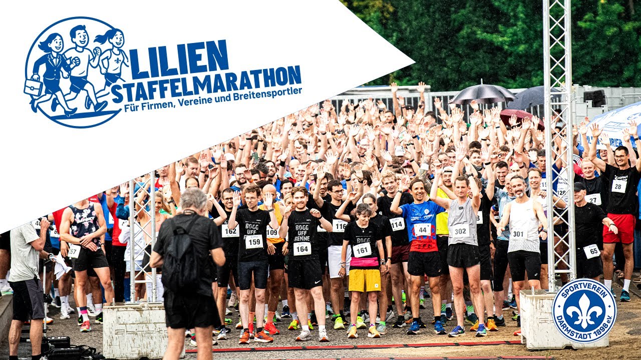 Eine gelungene Premiere! 💪 | Der Lilien-Staffelmarathon 2025 🏃&zwj;♂️