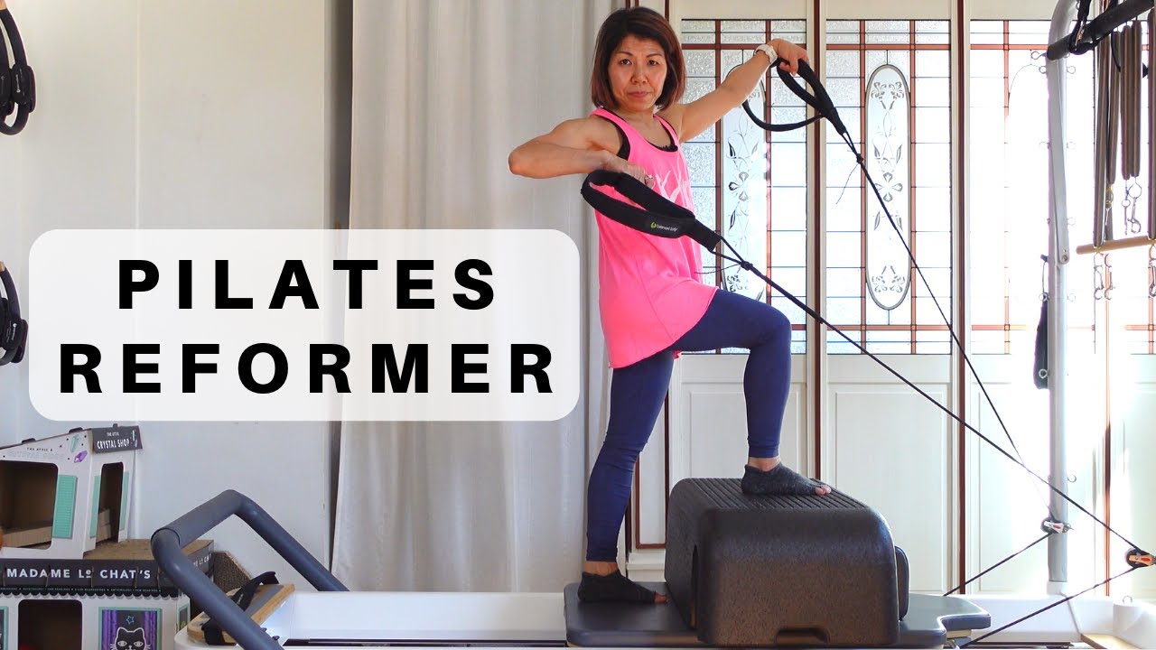 [35 min] Pilates Reformer Workout with Short Box/Full body and Fun exercises