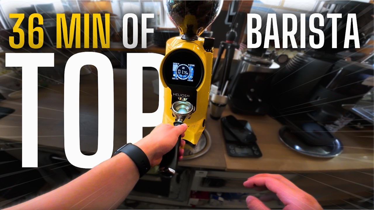 POV- A Barista working through a morning rush...