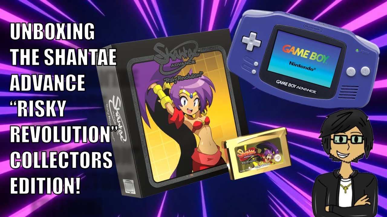 Unboxing the Shantae Advance: 